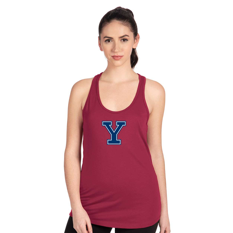 Women's Yale Bulldogs Next Level Ideal Racerback Tank